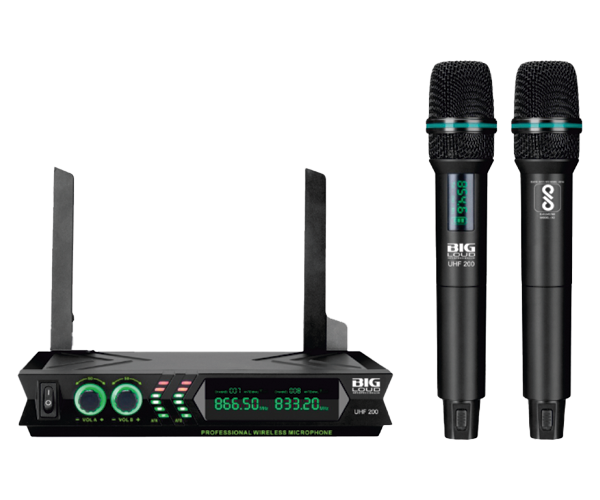 UHF-200 – Professional Dual Wireless Microphone